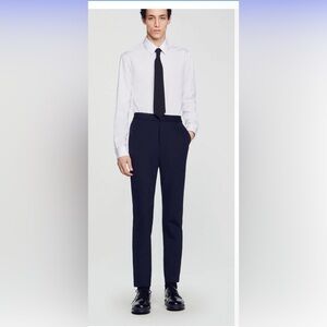 sandro SUIT TROUSERSn navy men pants $350